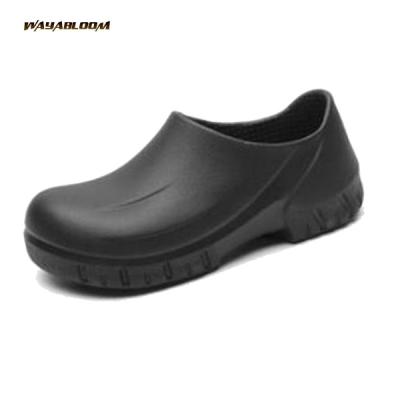 China Insulative Black Waterproof Oil Resistant Non Slip Leader Safety Shoes for sale