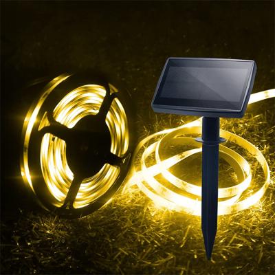 China garden solar strip light rgb cct led strip smd ip65 for sale