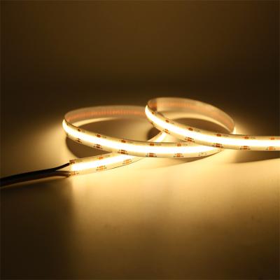 China High Density Adjustable White RA 90 Flexible Flexible Garden FCOB Strip Light CCT LED Cob Led Strip Lights Production Line Led Strip Line Car for sale