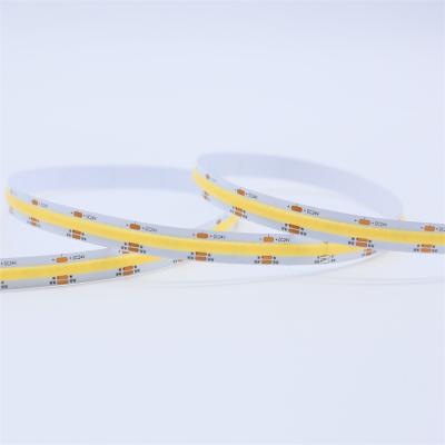 China Residential Customized High Lumens 320leds/m dimmable CRI90 COB dotled strip High CRI90 DC12v 24v RGB strip LV bedroom cob led strip lights for sale