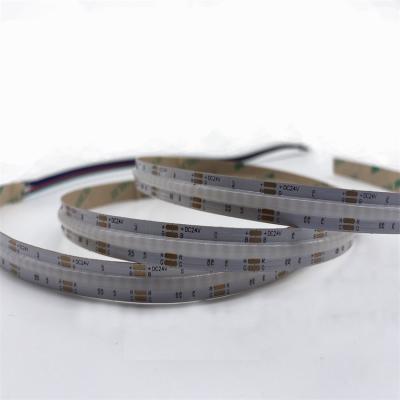 China Residential CRI90 No Light Point COB Cuttable RGB Led Strip Light 320leds 480leds/m Strip Light For Home Decoration for sale