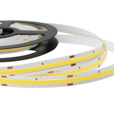 China Residential Dual Flexible Flex Light 12V SMD LED Tape Light Flexible COB White Led Strip Light LED Strip Light for sale