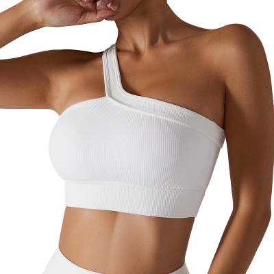 China Wholesale Breathable High Intensity Sports Bra Casual Sports Choose To Shoulder Effect Women Bra Gym Workout Fitness Sports Yoga Bra for sale