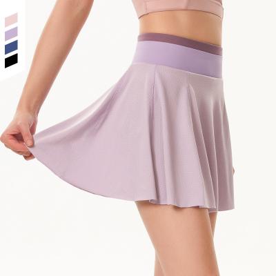 China New Style Custom Women's SKIRTS Sport Tops Wear Tennis Dress Waist Fitness Women's Tennis Dress Quick Dry Clothes for sale