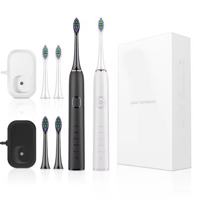 China Rechargeable Waterproof IPX7 Toothbrush Smart Sonic Toothbrush 5 Modes for sale