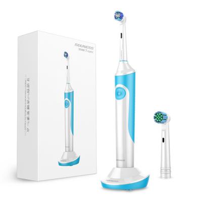 China Soft Rotating Vibrating Oscillating Electric Toothbrush Ladies Electric Toothbrush 1 Modes for sale