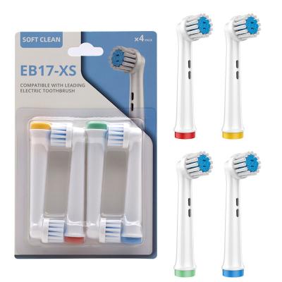 China EB17-XS Soft Bristle Replacement Toothbrush Heads For Electric Toothbrush for sale