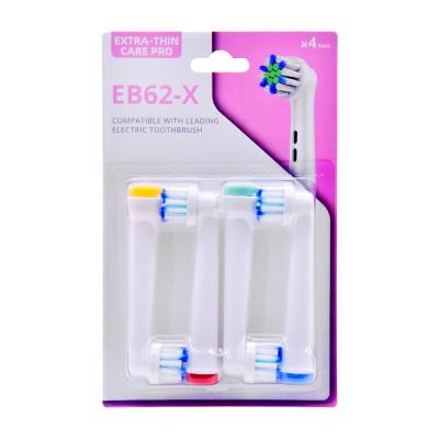 China OBM 4pcs Compatible Electric Toothbrush Replacement Brush Heads  For Oral Brush for sale