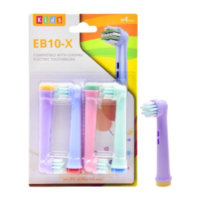 China cuidado bucal EB10-X hogar insonico impermeable personalizado niños cabeza de cepillo de dientes eléctrico en venta