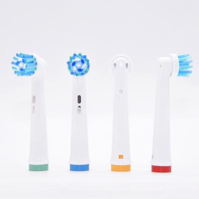 China Premium 4 Pack Oral B Cabeças de escova de dentes sónicas Tipo rotativo para adultos à venda