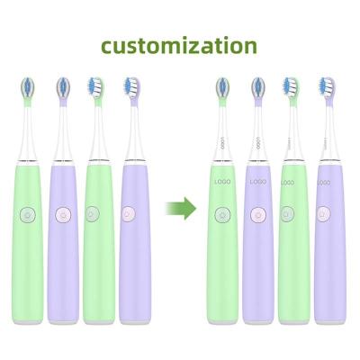 China Silicone Head Long Standby Kids Electric Toothbrush Childrens Rechargeable Toothbrush for sale