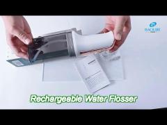 oral hygiene rechargeable water flosser dental ipx7 waterproof water flosser 5 tips
