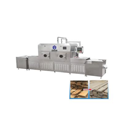 China Medicine Curing Wood Worm Egg Killing Equipment HF Wood Timber Dryer Microwave Bamboo Drying Machine for sale