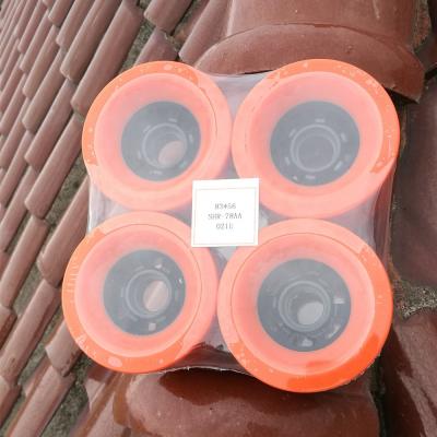 China Good Quality Adult Skateboard Longboard Wheels PU 83mm High Rebound Customize Hardness And Logo OEM Service for sale