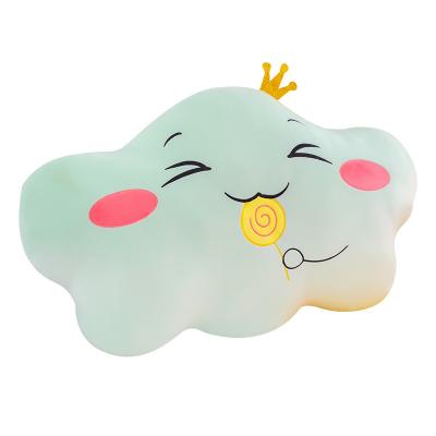 China New Lovely Style Kawaii Cushion Smile Anti-static Giant Soft Cloud Stuffed Plush Toys Cloud Plush Pillow for sale