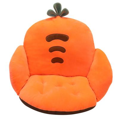 China Massage Color Round Velvet Floor Pillows Tufted Soft Thick Non-slip Chair Pad Tatami Window Pad Daybed Floor Cushion 33x33x13cm for sale