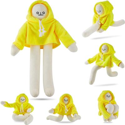 China New Design Eco-Friendly Plush Banana Doll Man Decompression Toy For Boys Girls Birthday Party Changeable Festivals for sale