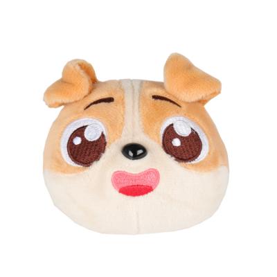 China Eco-Friendly Customize Nice Design Mini Dog Plush Keychain Toy for sale