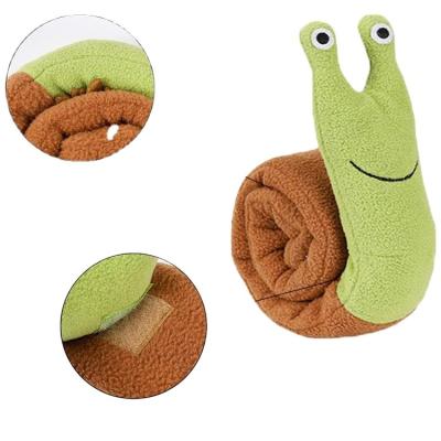 China 2022 Wholesale Cute Kids Toy Gift Factory Pet Toys Bite Resistant Plush Toy Gifts For Kids - Buy Cotton Plush Soft Stuffed Animal Snail Design Toys for sale