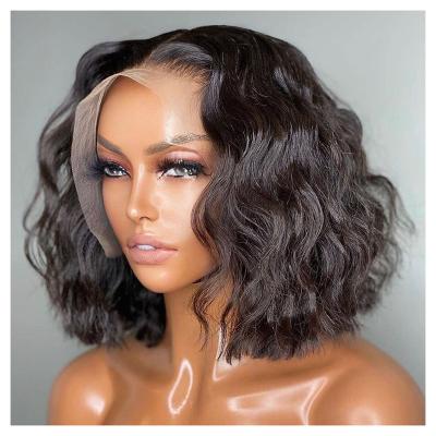 China Pixie Cut Lace Front Human Hair Wigs For Women Brazilian Straight Curly Full Wig Factory Price Virgin Headband Full Lace Hair Wigs for sale