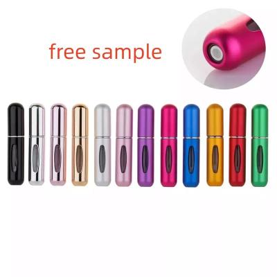 China Cosmetic GLOSS 5ml wholesale personalized reasonable price portable mini pocket refillable perfume atomizer spray bottle for sale