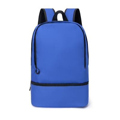 China OEM water repellent waterproof unisex outdoor school bagpack gym bagpack functional sports backpack with shoes compartment for sale