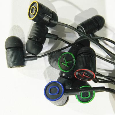 China Mobile Phone Wired Earphone Five Colors Suitable for 3.5 Round Hole Earphones with Mic O/K Earphones for sale