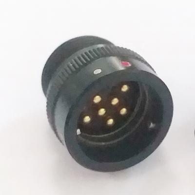 China 50dB 10 pin CB bayonet spring loaded pogopin connector for sale