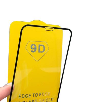 China Custom Mobile Phone Yuniq Logo Anti-Fingerprint For Galaxy A52 Tempered Glass 9D Tempered For Android 9D for sale