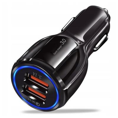 China UniversalÂ   Yuniq Best Selling Cigarette Lighter 12-24V Qc3.0 Phone USB Car Charger for sale