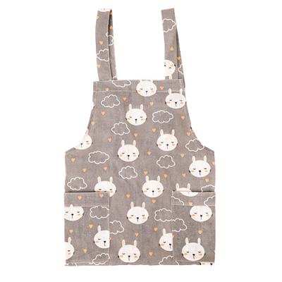 China Wholesale Kids Apron Adjustable Paint Kitchen Custom Logo Child Apron With Pockets Aaa0-10/2113 for sale