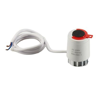 China Modern Normally Closed / Open Electric Floor Heating Thermostatic Electric Heating Actuator Floor Heating Actuator for sale