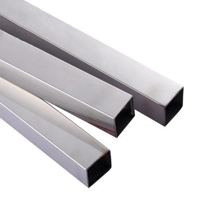 China Industry Gectangular Tube Stainless Steel Tube 304 Stainless Steel Rectangular Pipe for sale