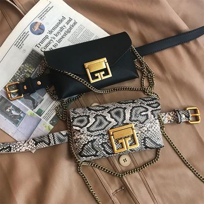 China Wholesale Fashion Water Proof PU Leather Women Pussy Pack Ladies Shoulder Cross - Body Phone Waist Bag 2020 for sale