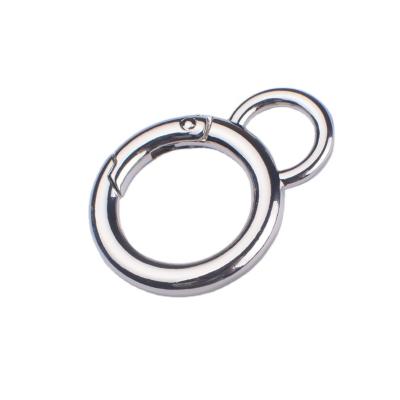 China Kirsite factory direct sale good quality hardware spring buckle accessories squash head buckle type for sale