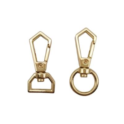 China Excellent Color Kirsite Alloy Metal Swivel Hook Accessories Custom Key Dog Buckle for sale