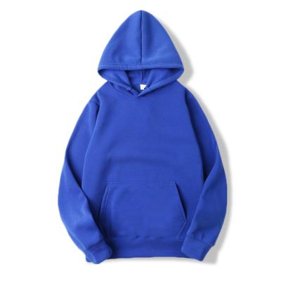 China Anti-wrinkle wholesale pure color sweatshirt custom print plus size oversized pullover unisex casual hoodies for sale