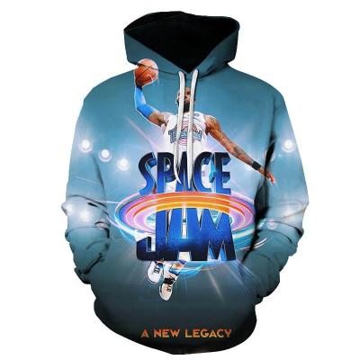 China Waterproof Fashion Plus-size Comfy Hoodie Slam Dip Printed 3D Men's Digital Hoodie for sale