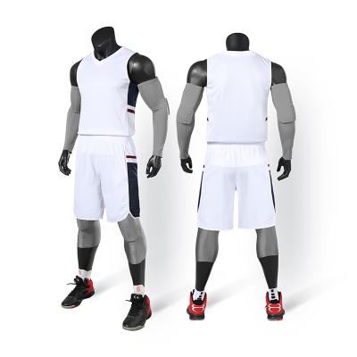 China Breathable 100% Polyester Good Quality Custom Basketball Wear Sports Tank Top Basketball Uniform For Team for sale