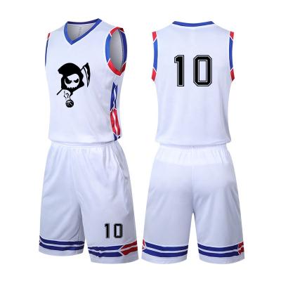 China Custom Printed Basketball Jersey Comfortable Sports Logo Latest Basketball Jersey Breathable Design Custom Wear for sale