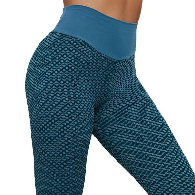 China New Design Breathable Seamless Women High Waist Tights Workout Stitching Yoga Pants for sale