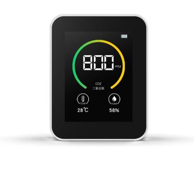 China Mode\Classic Gas Concentration Content TFT Air Quality Monitor PPM Home CO2 Meter Detector\Business PPM Sensor\Sports for sale