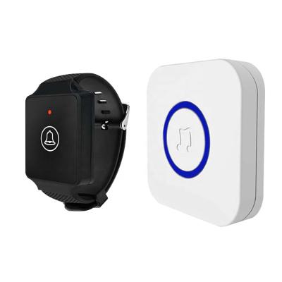 China Connection Wireless Self-Powered Smart Waterproof Doorbell Wireless Doorbell Ring Bell for sale