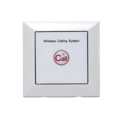 China FEILINGCALL Wireless Calling System Long Range Pager System Wireless Transmitter Pager Hospital Call Button 86mm*86mm for sale