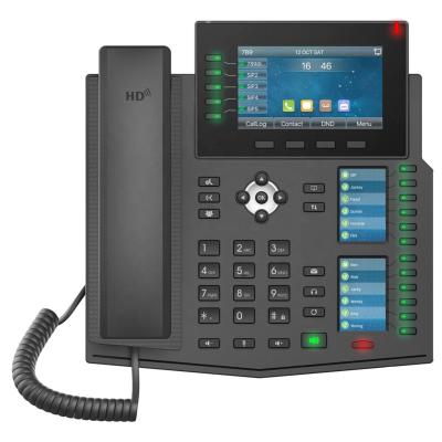 China Wifi IP Phones Conference Touch Screen Sip Voip Desk Phone X6U for sale