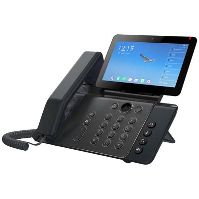 China 20 SIPS V67 Line Voip Products Office Phones Smart Video Flagship Phone IP Phone V67 for sale