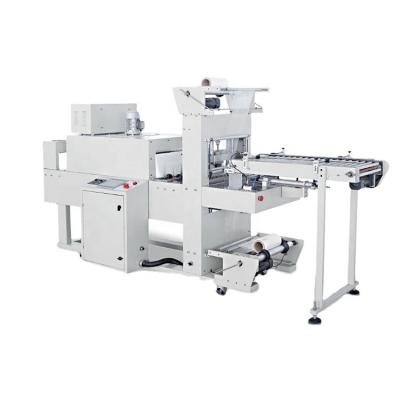 China RX-750 Automatic Cylindrical Food Products Sleeve Shrink Paper Wrapping Machine Shrink Tunnel PE Film for sale