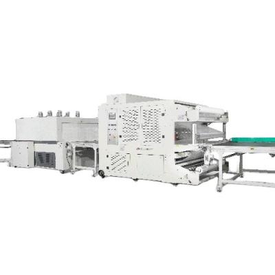 China Automatic Food Four Sides Sealing Shrink Wrapping Machine for sale