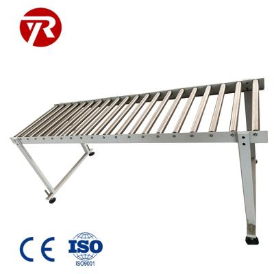 China Heat Resistant Roller Conveyor After Shrink Transfer Tunnel Connected Roller Conveyor for sale