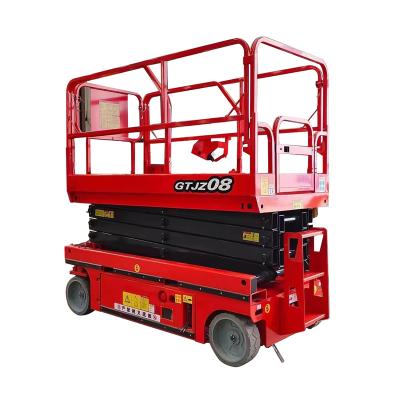 China Factory CE Certification 6-14m Movable Portable Type 5 Ton Single Hydraulic Scissor Lift for sale